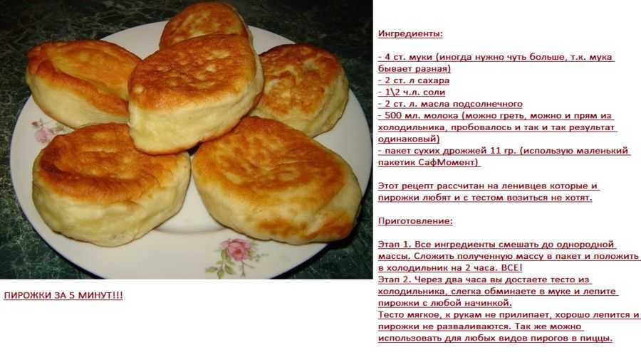 Дрожжевое тесто на молоке, как пух. 5 вкусных и простых рецептов на пироги