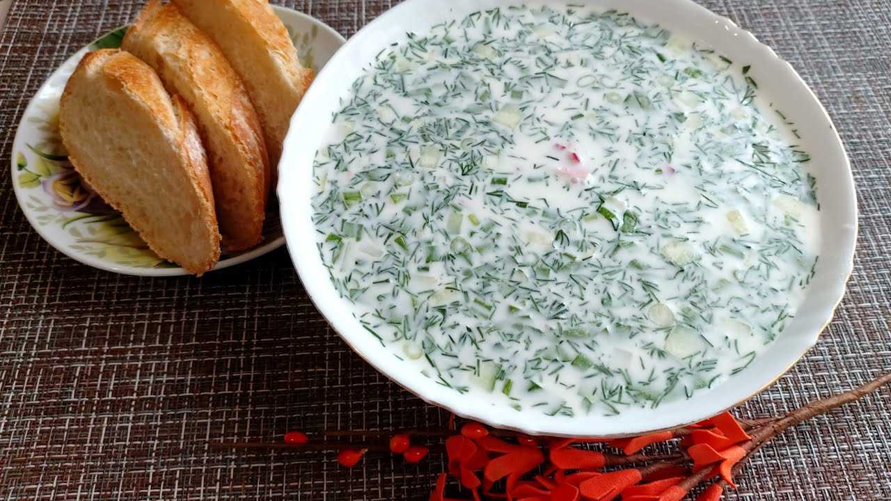 Классическая окрошка — рецепты с колбасой