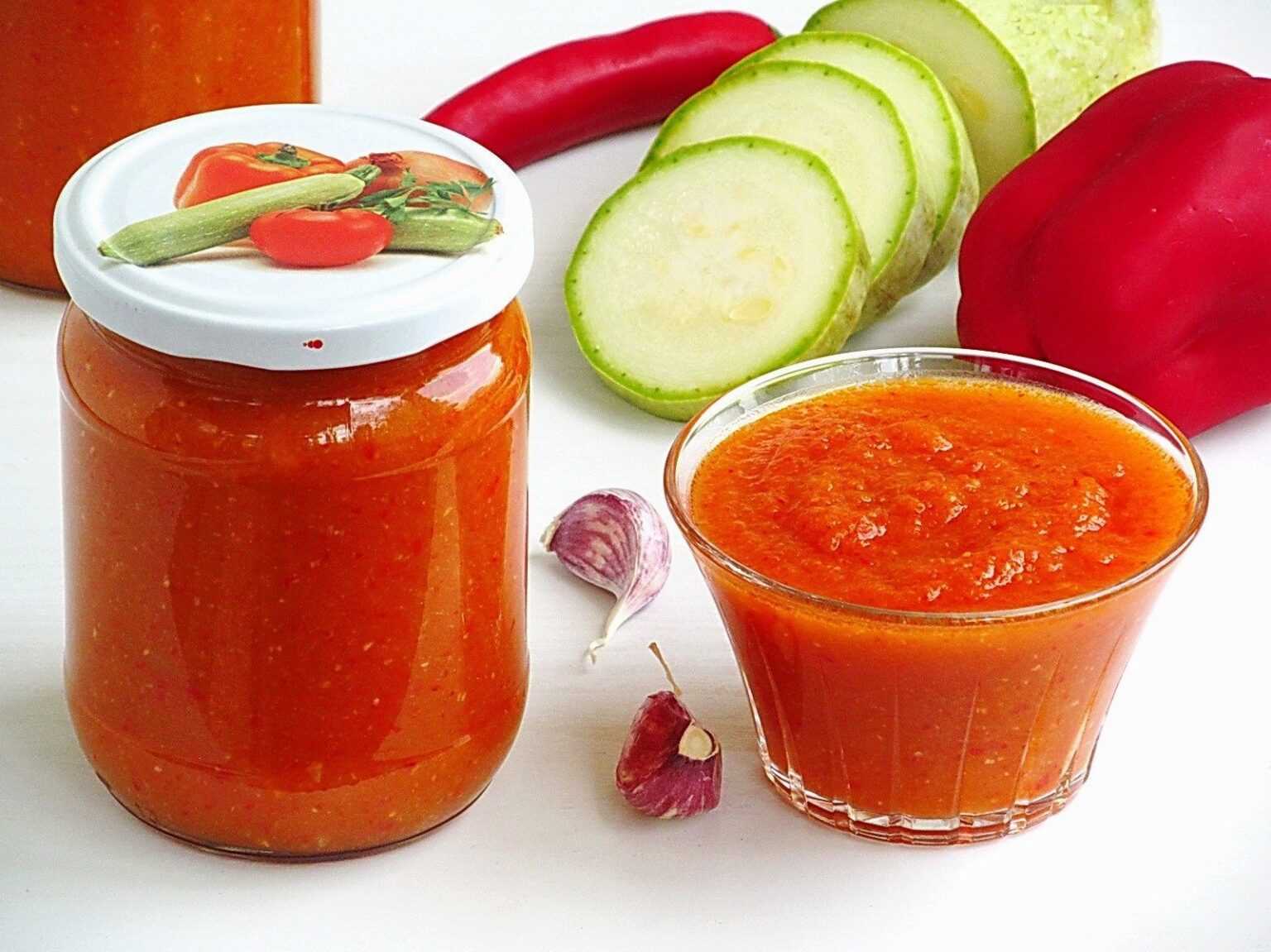 Аджика из кабачков на зиму: простые и очень вкусные рецепты
