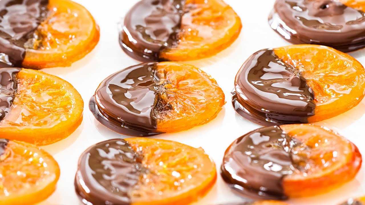 Апельсиновые цукаты в шоколаде - пошаговый рецепт с фото