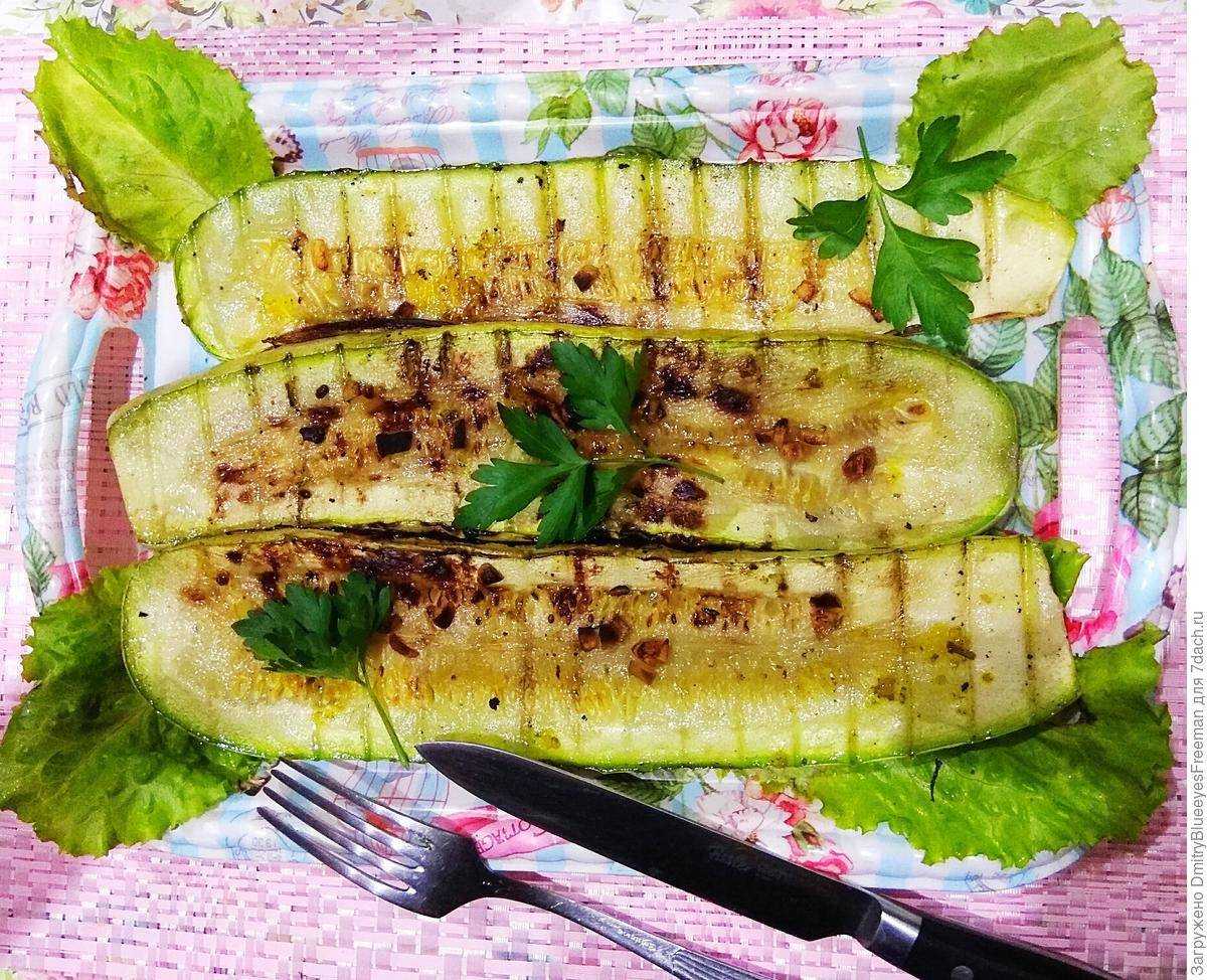 Как вкусно приготовить кабачки на гриле: рецепты запекания и маринада