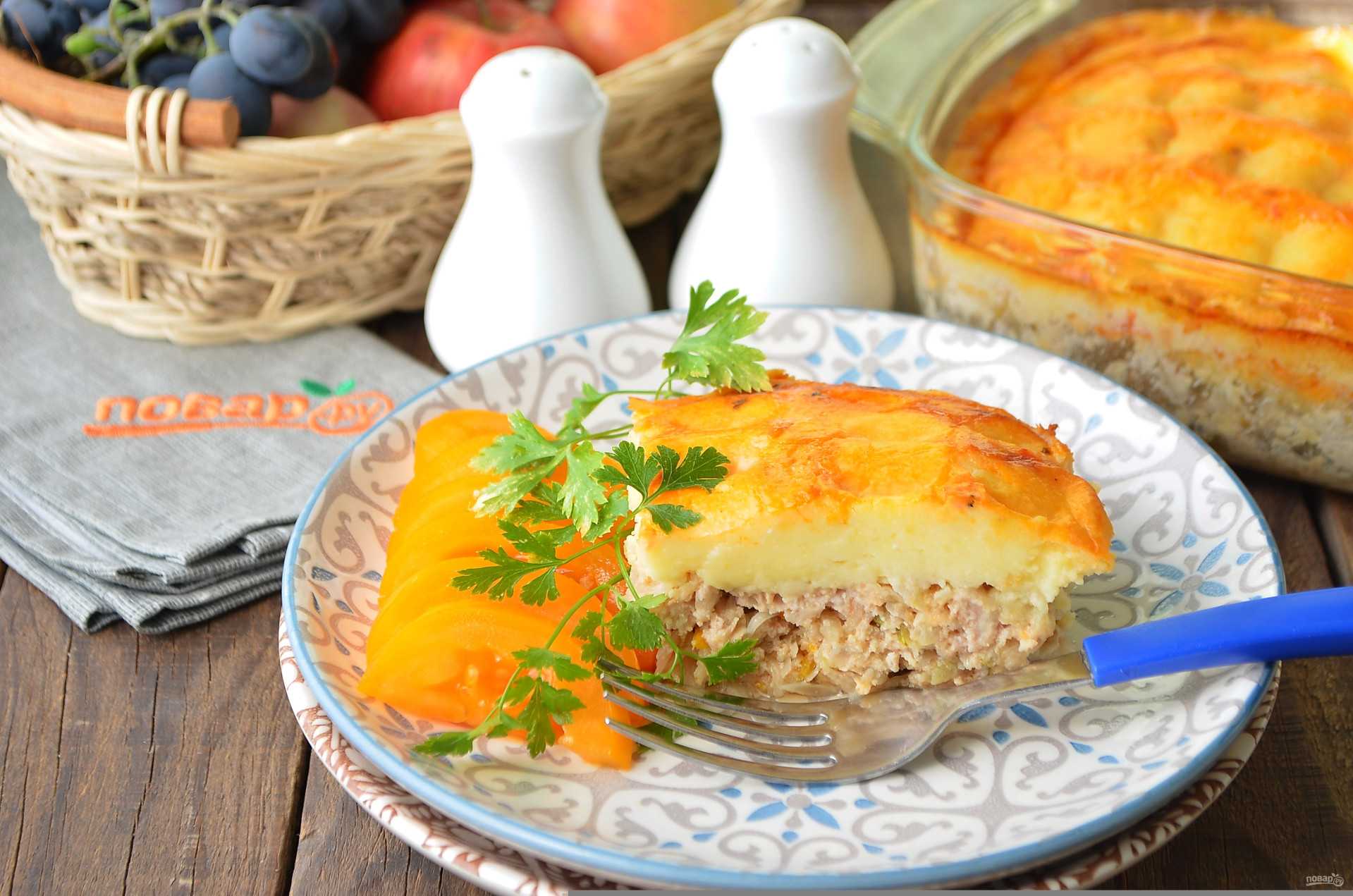 15 быстрых и вкусных рецептов картофельной запеканки