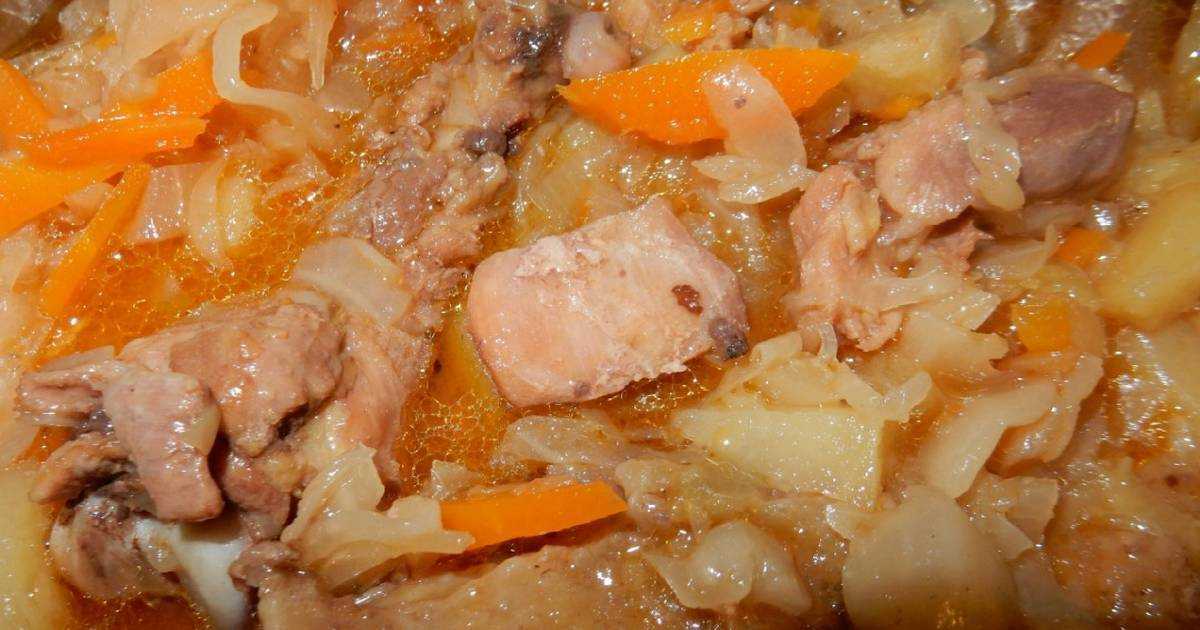 Солянка из капусты с сосисками в мультиварке  рецепт с пошаговыми фото