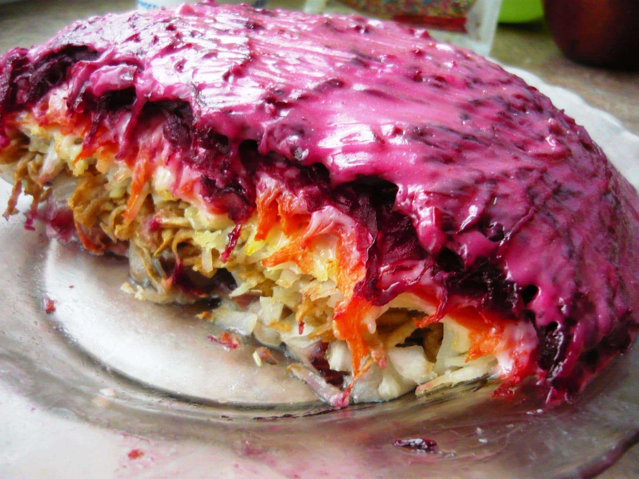 Селедка под шубой рецепт классический