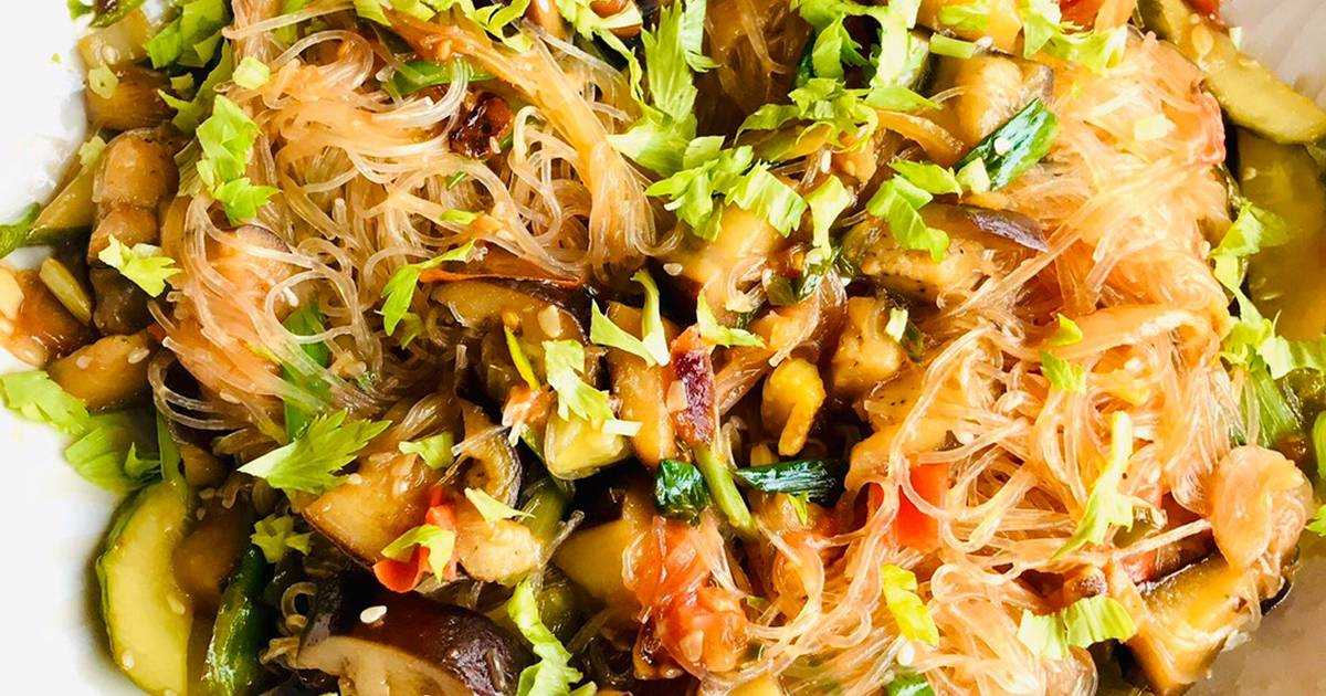 15 рецептов самой вкусной фунчозы с овощами