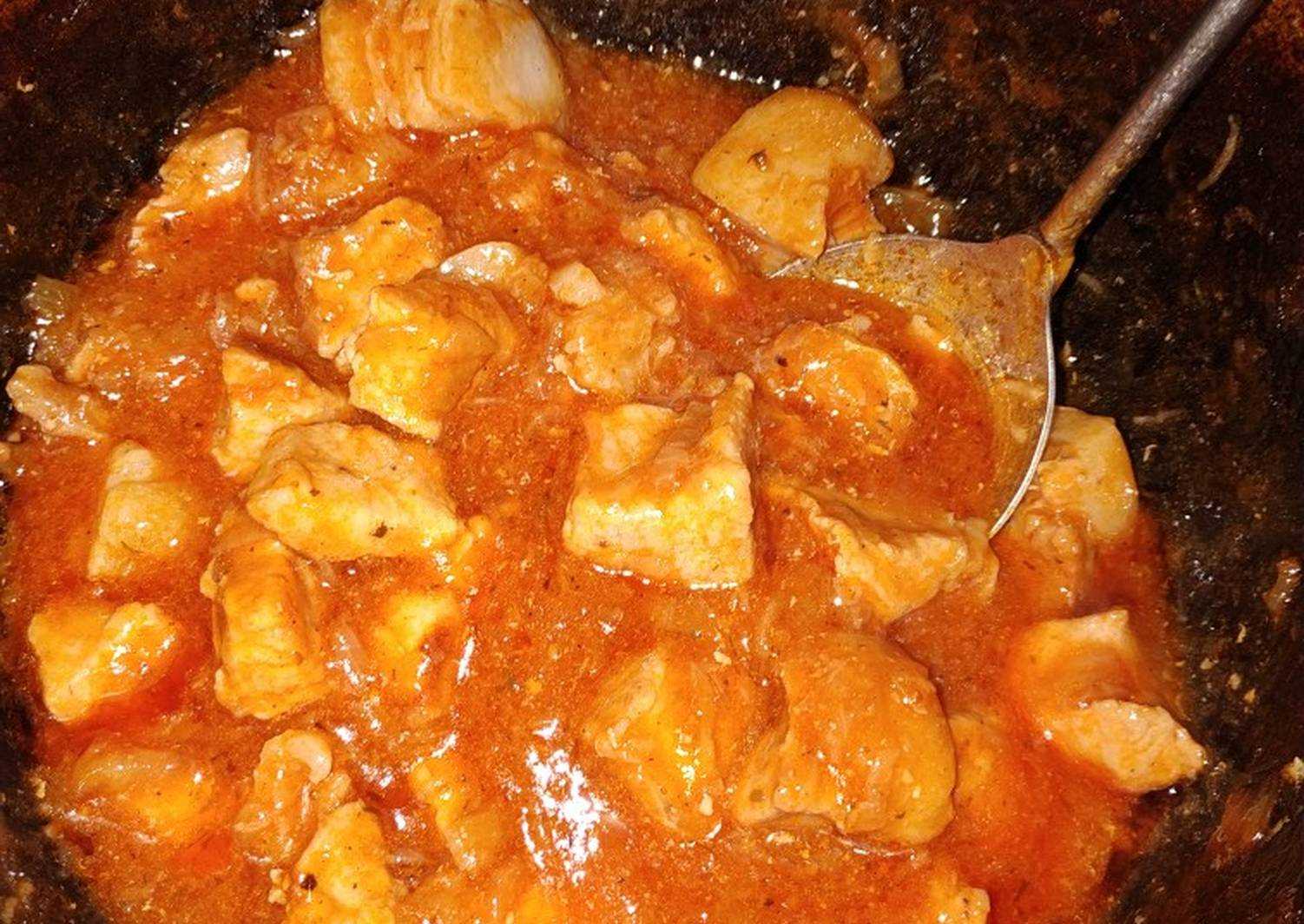 Гуляш из свинины как в советской столовой