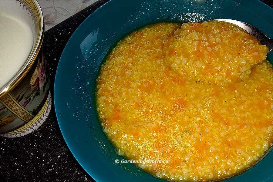 Тыквенная каша с рисом