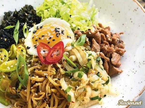 Корейская еда рецепт пибимпап