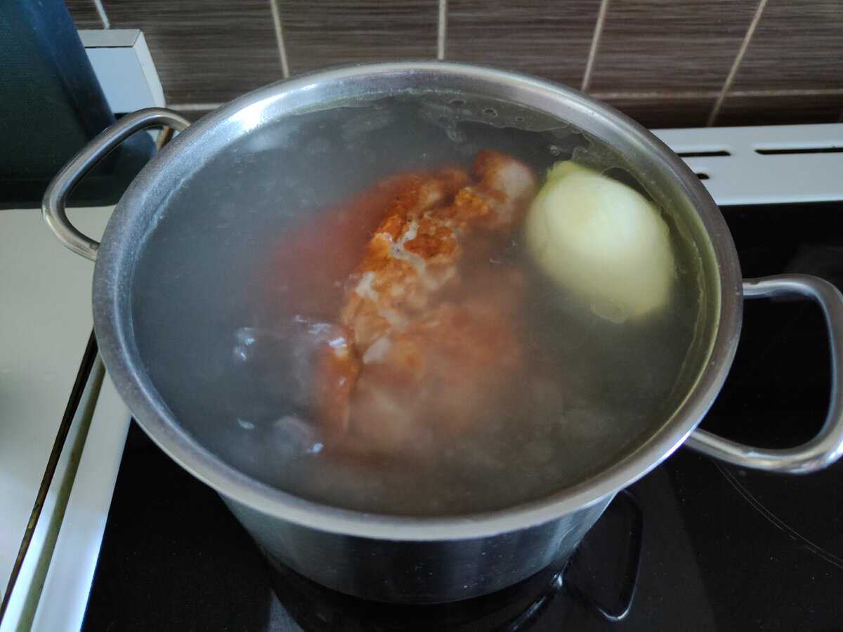 Горох с рулькой рецепт