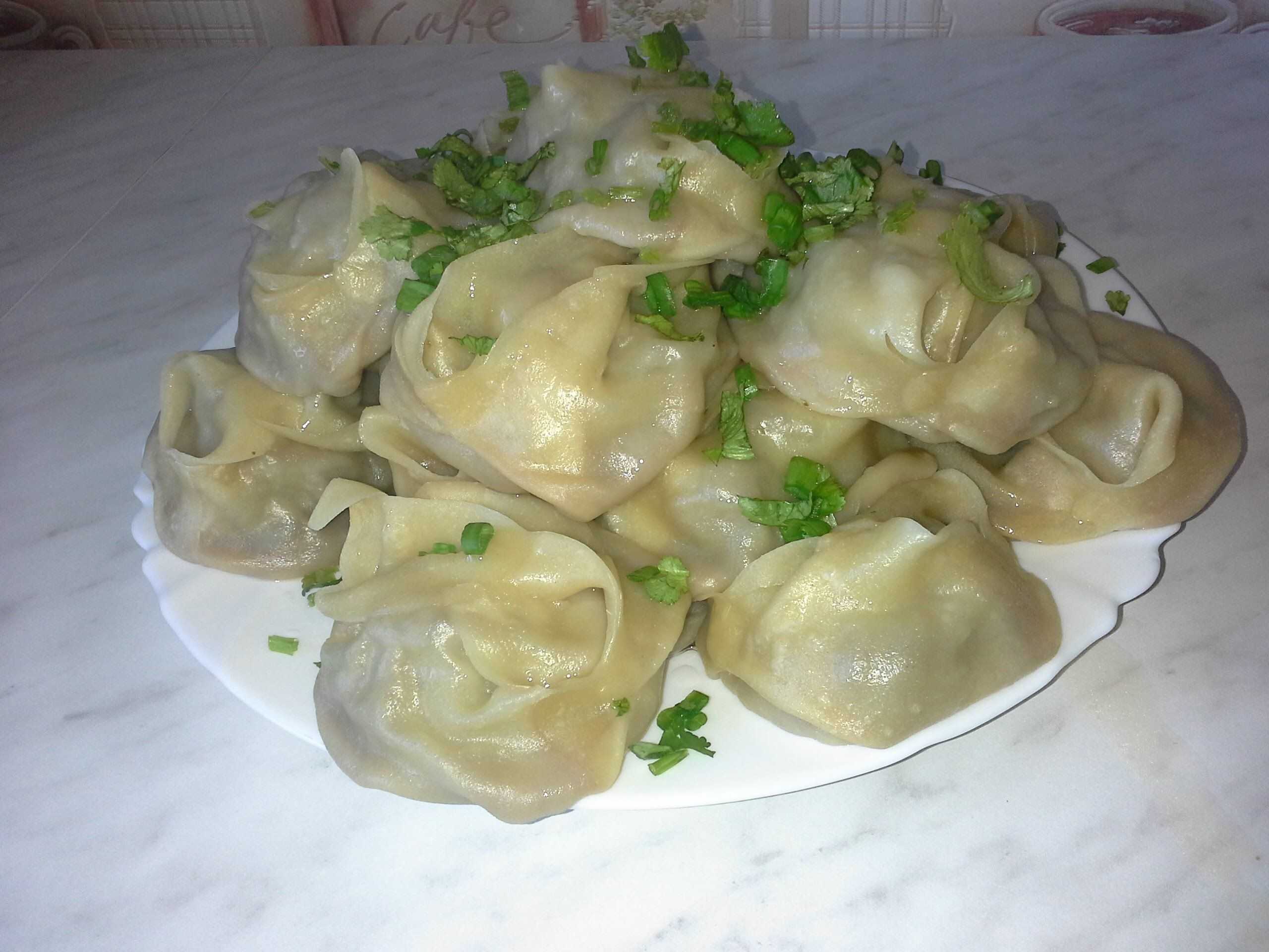 Манты с рубленным мясом и картошкой - 18 пошаговых фото в рецепте