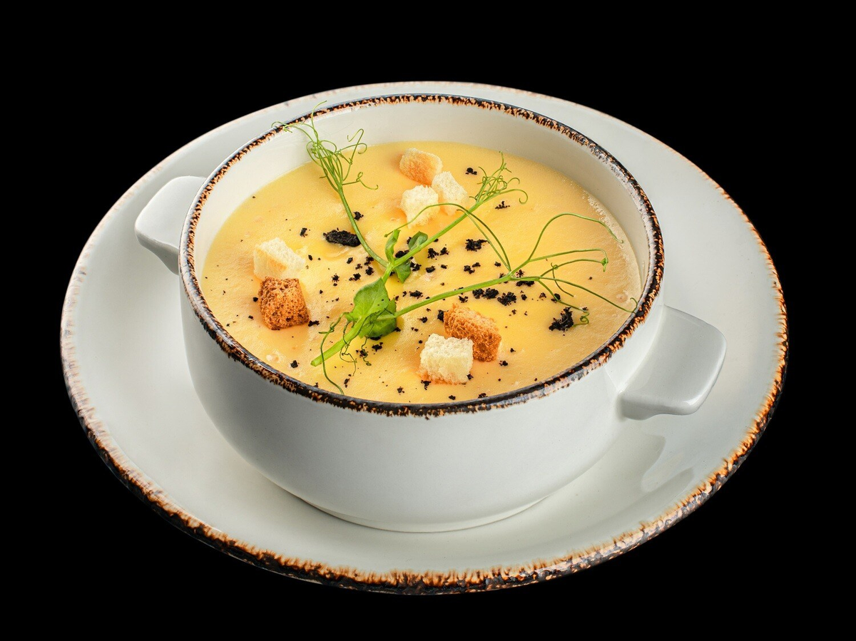 Финская уха с креветками