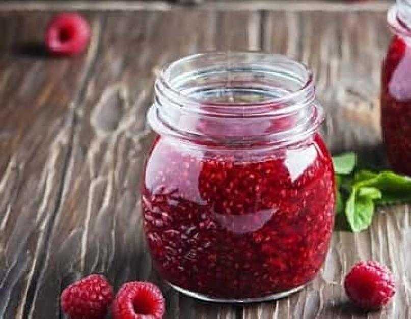 Малиновое варенье «пятиминутка» на зиму — 5 вкусных рецептов