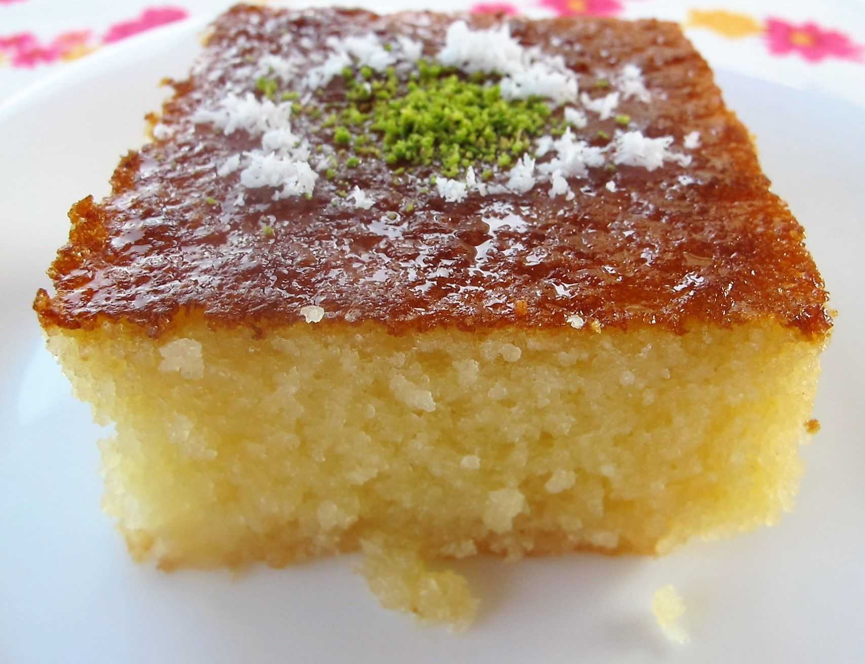 Самая вкусная турецкая сладость «ревани»