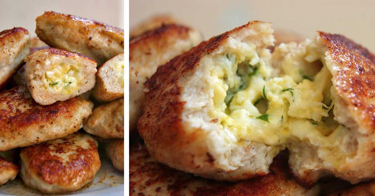 Котлеты с плавленным сыром внутри. как приготовить котлеты из курицы с плавленым сыром