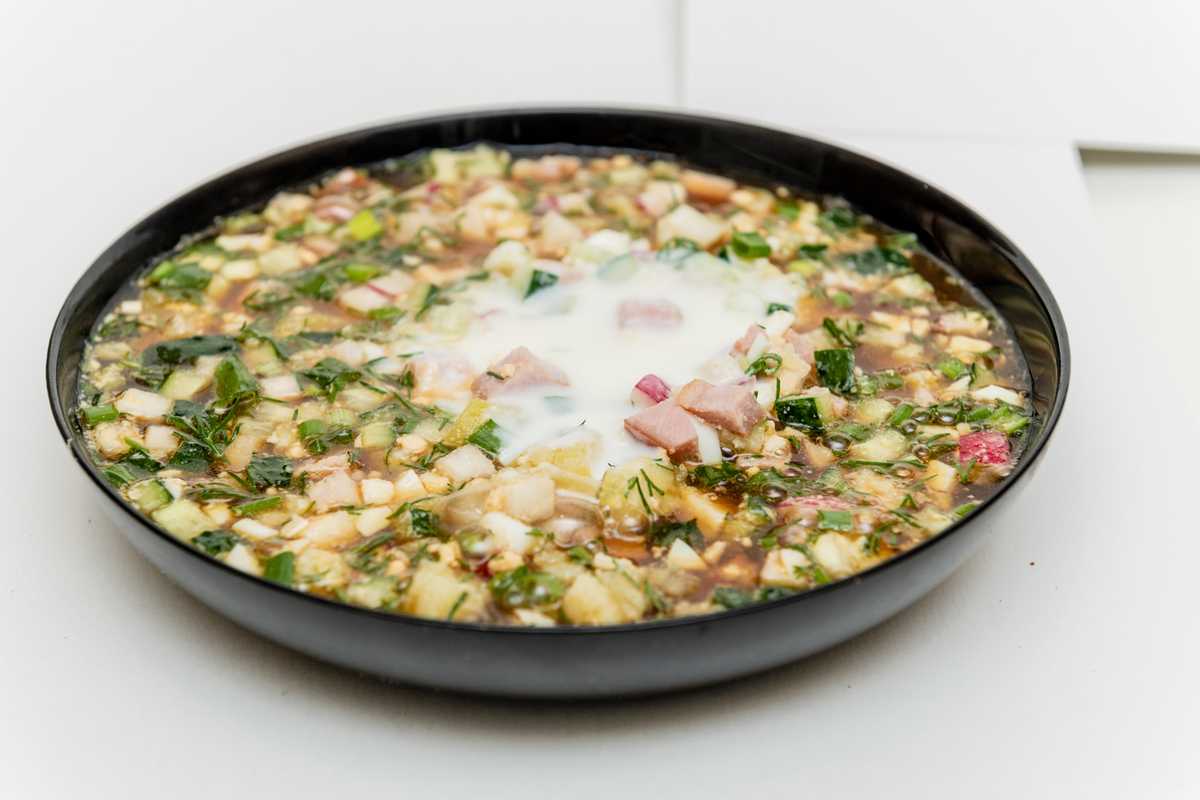Окрошка на кефире: 7 классических рецептов от а до я + самая вкусная окрошка