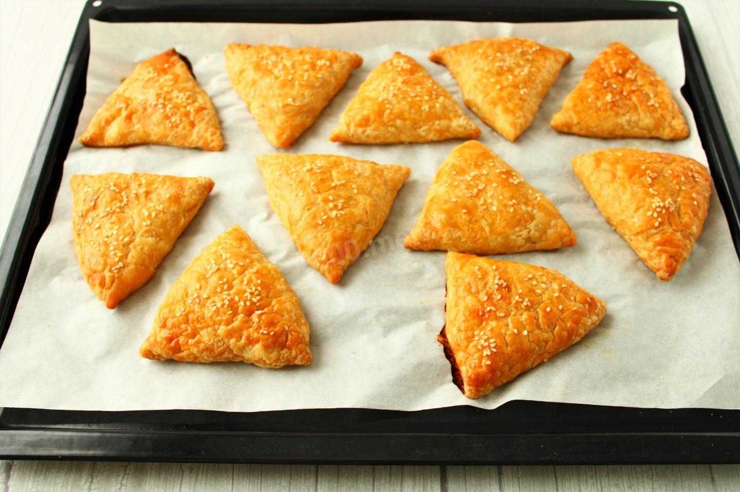 Самса узбекская в духовке (с мясом) – рецепт приготовления в домашних условиях (из слоёного теста)
