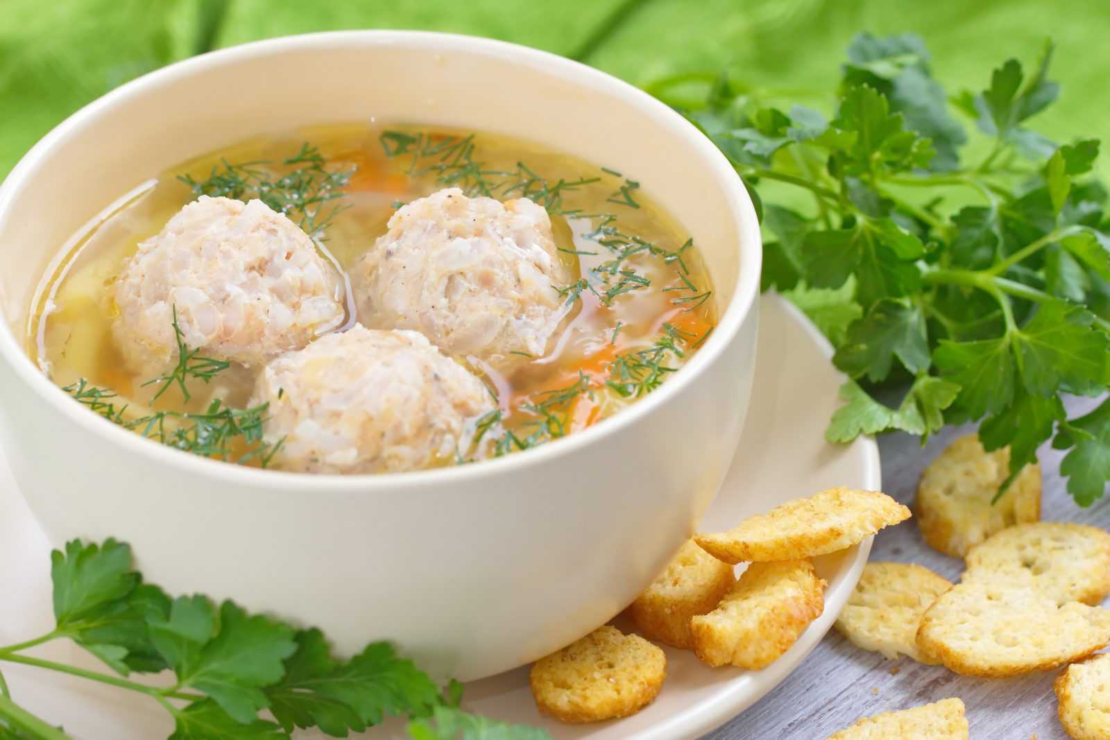 20 простых и вкусных супов с фрикадельками