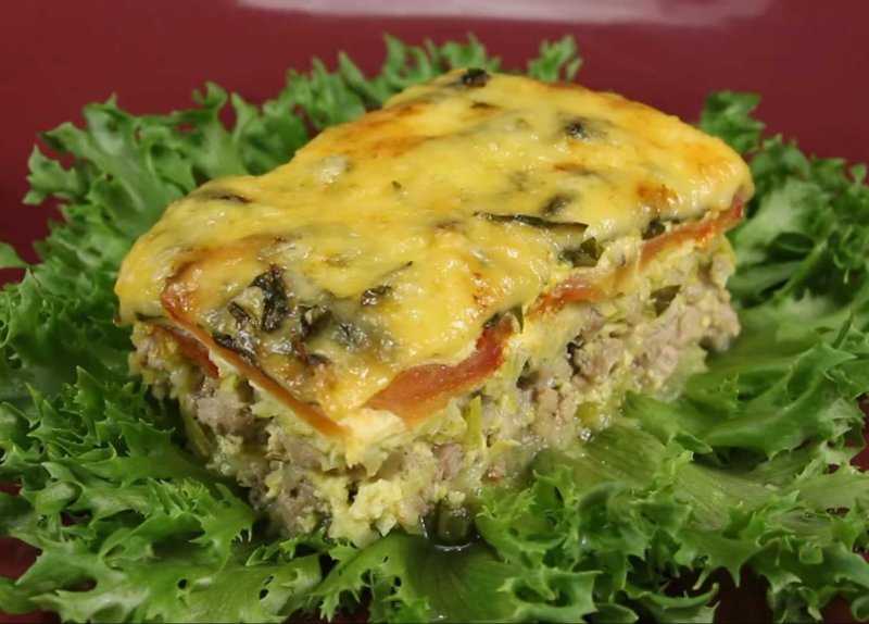 Овощная запеканка из кабачков с фаршем в духовке: 9 быстрых и очень вкусных рецептов
