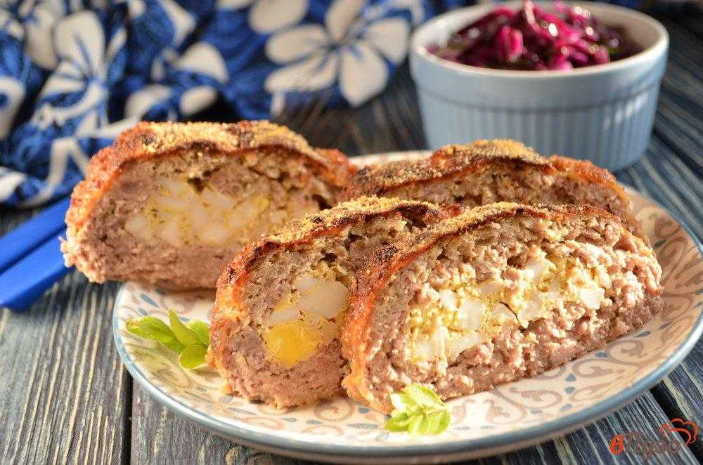 Яичные рулетики с начинкой из фарша в духовке: рецепт с фото | меню недели