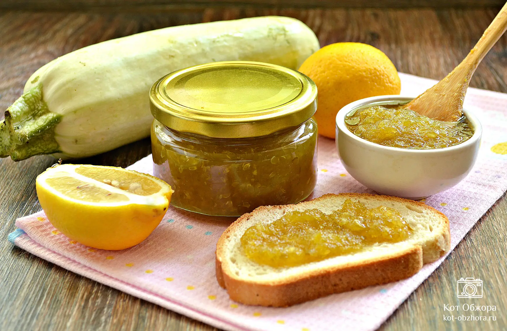 Варенье из кабачков с апельсином и лимоном на зиму: топ-4 рецепта