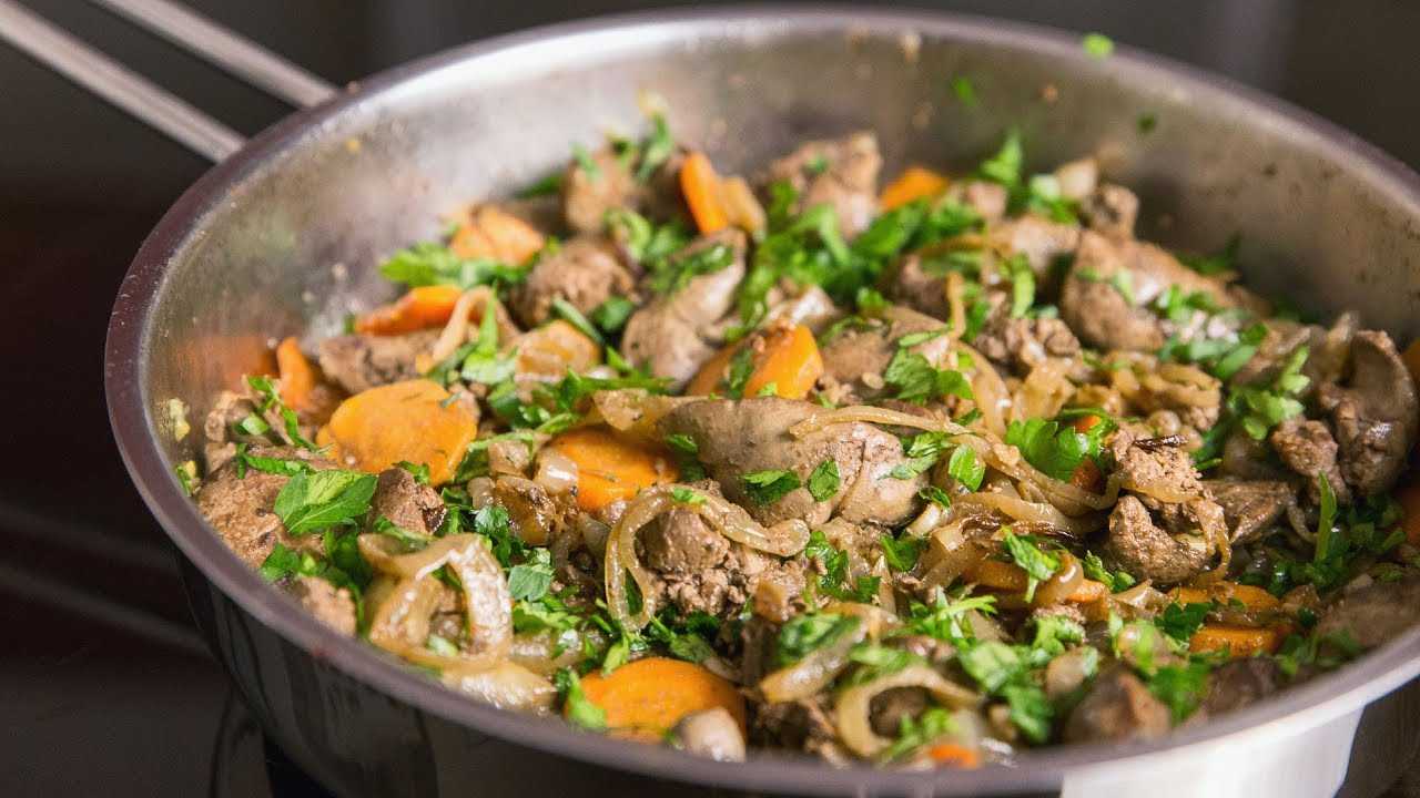 Куриные сердечки: рецепт приготовления на сковороде (фото пошагово)