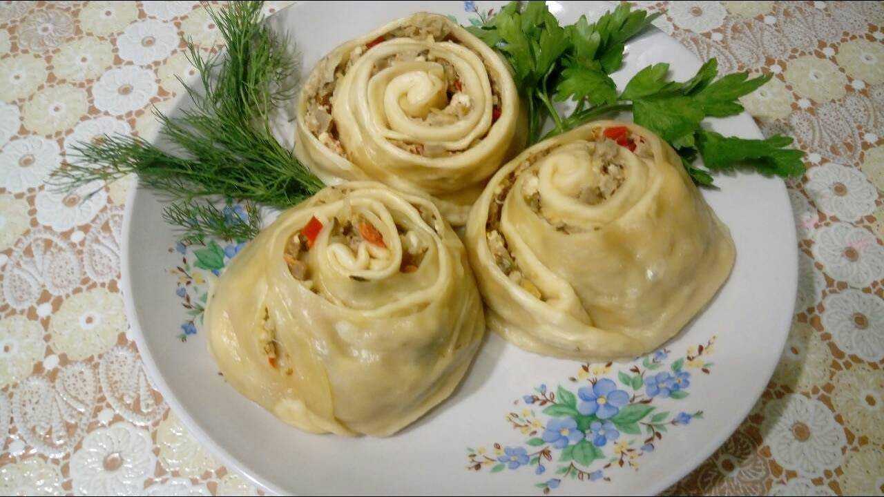 Узбекское блюдо ханум - рецепты с пошаговым фото