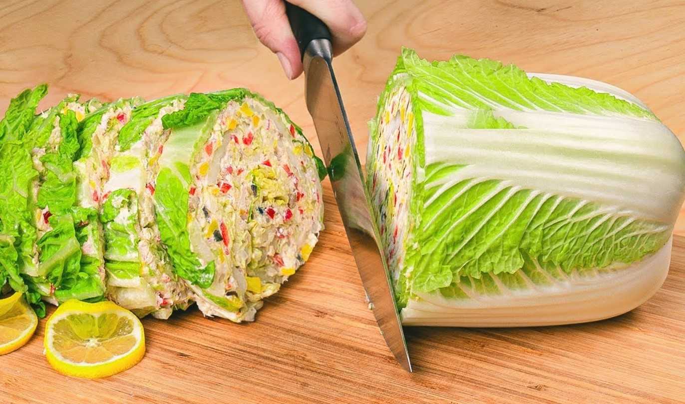 Салаты из пекинской капусты — 11 простых и вкусных рецептов