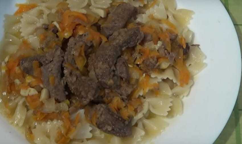 Печень с грибами - 9 рецептов, свиная, говяжья, куриная под соусом